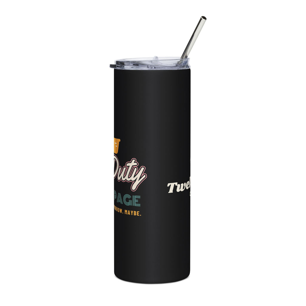 Off Duty Do Not Page Nurse Tumbler 20oz