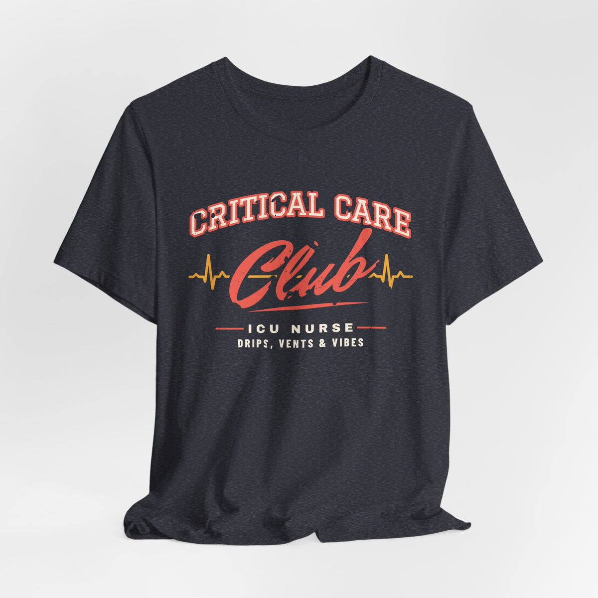 Critical Care Club ICU Nurse Tee