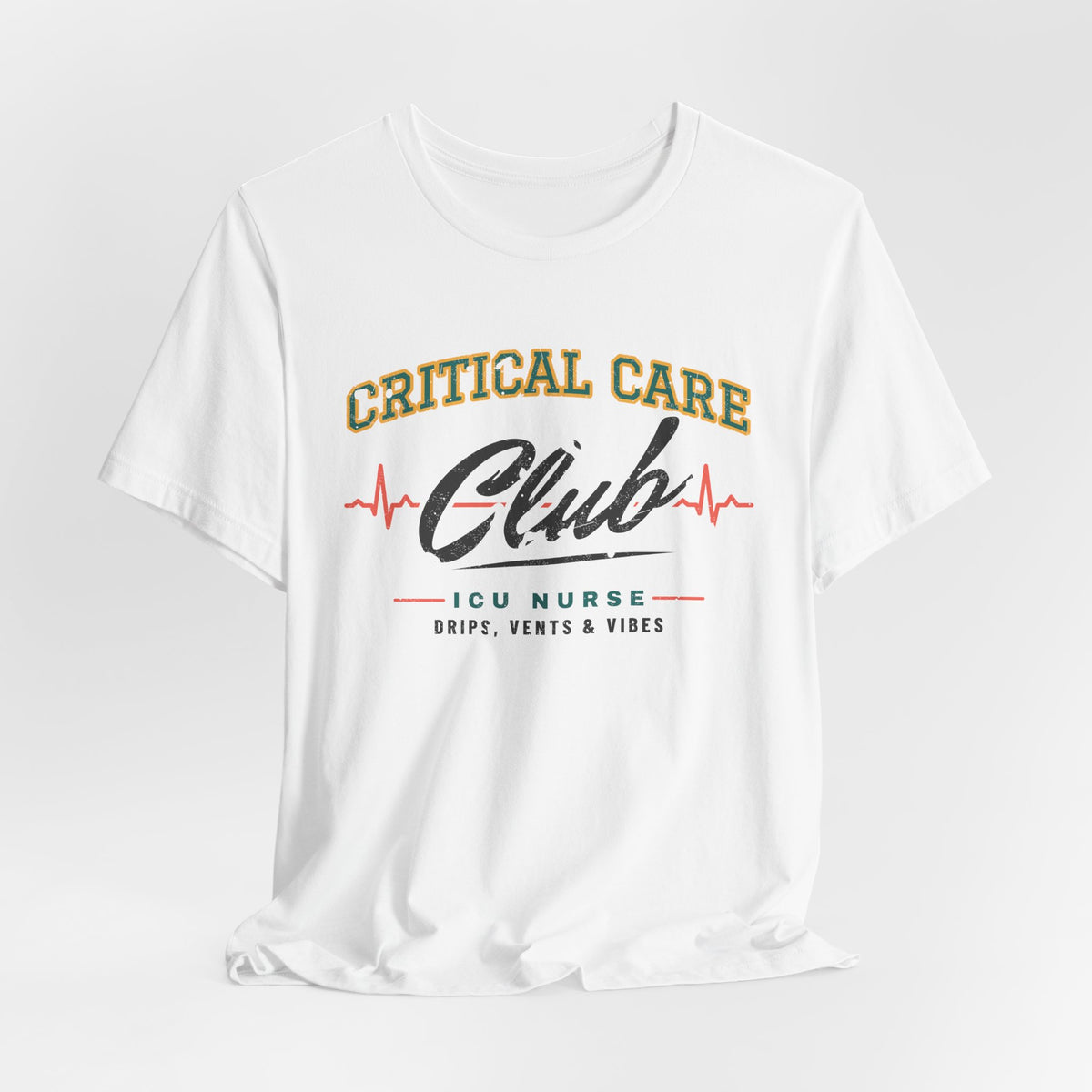 Critical Care Club ICU Nurse Tee