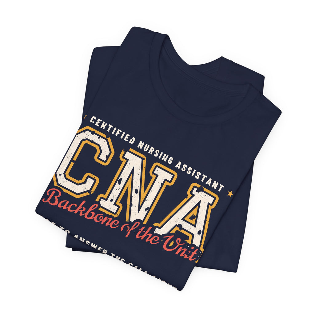 CNA Backbone of the Unit Varsity Tee