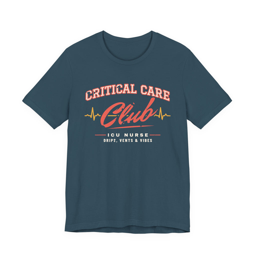 Critical Care Club ICU Nurse Tee
