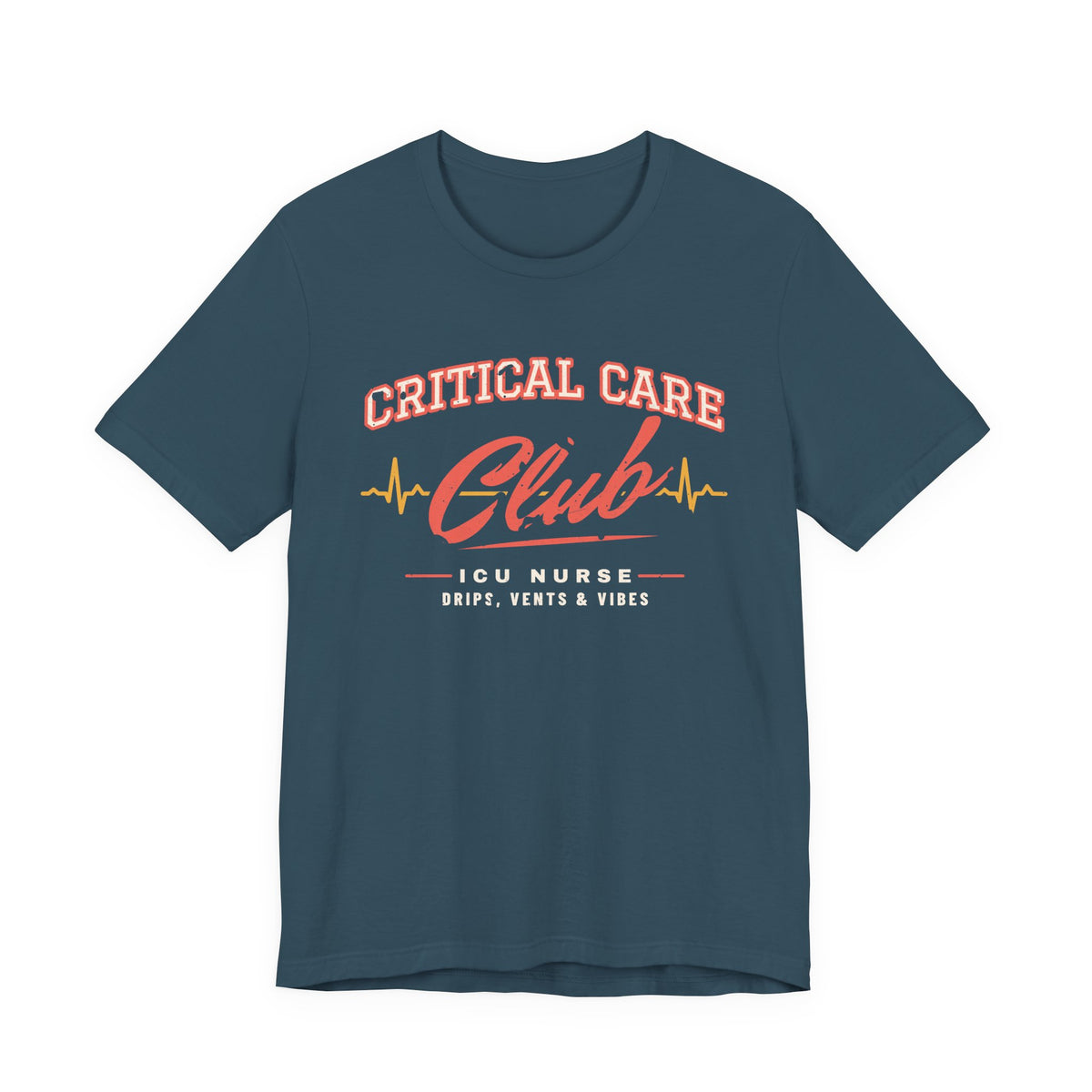 Critical Care Club ICU Nurse Tee