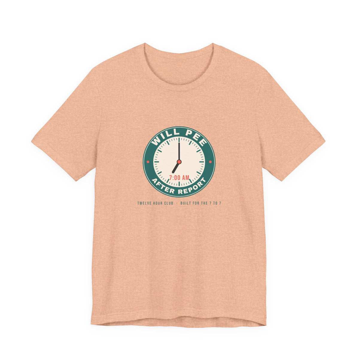 Will Pee After Report Tee