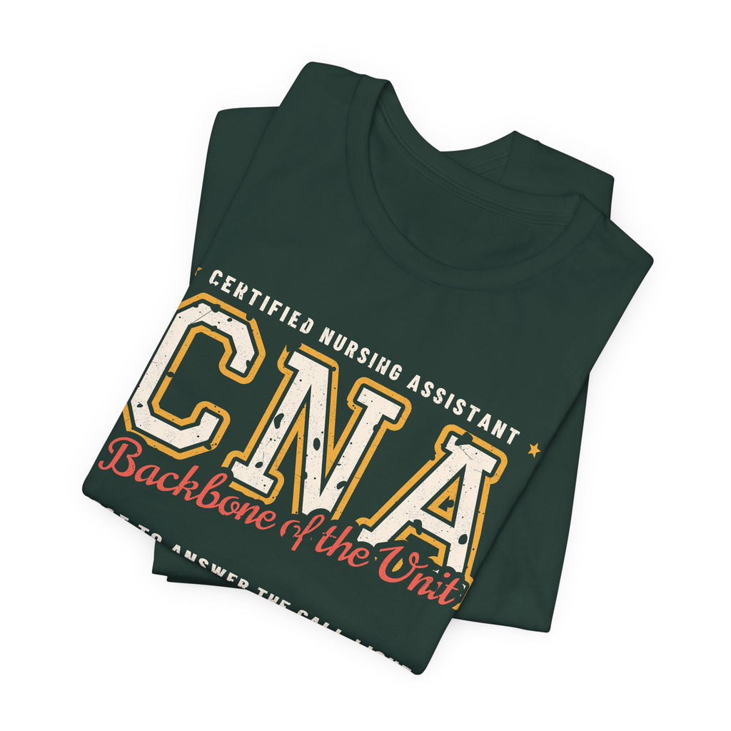 CNA Backbone of the Unit Varsity Tee