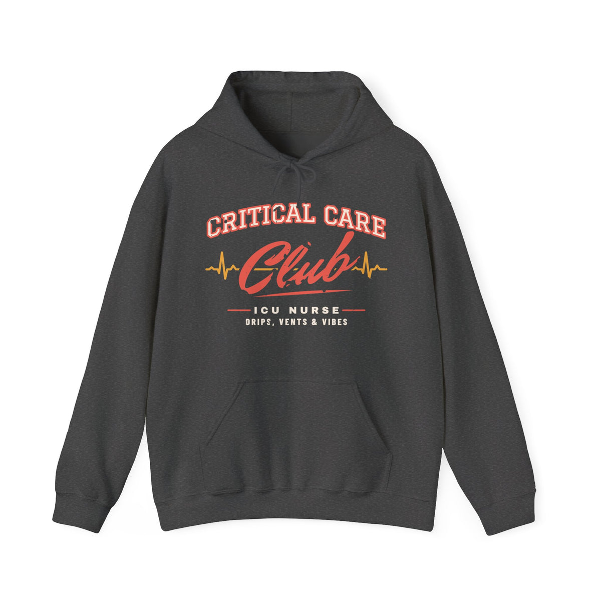 Critical Care Club ICU Nurse Hoodie