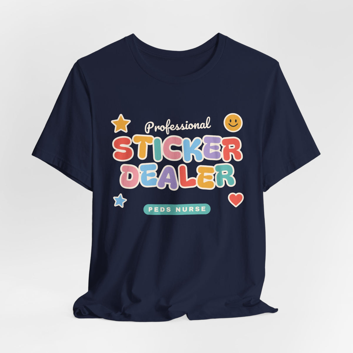 Professional Sticker Dealer Peds Nurse Tee