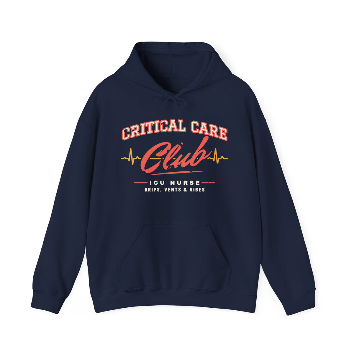 Critical Care Club ICU Nurse Hoodie