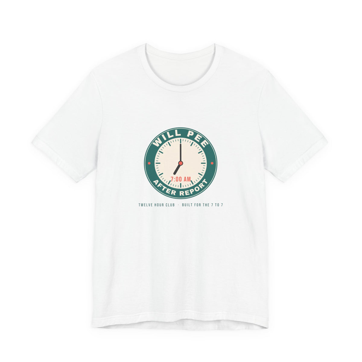 Will Pee After Report Tee