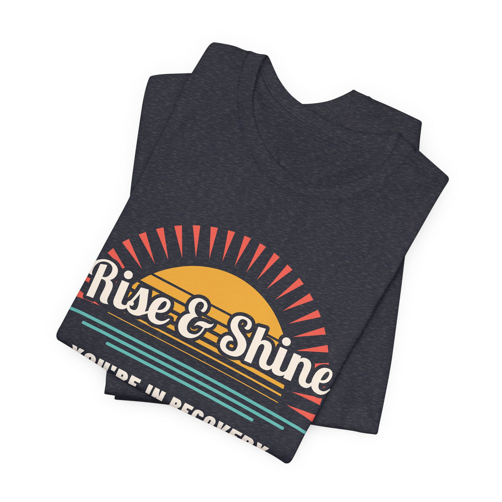 Rise and Shine PACU Nurse Retro Sunrise Tee