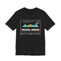 Travel Nurse Retro Postcard Tee