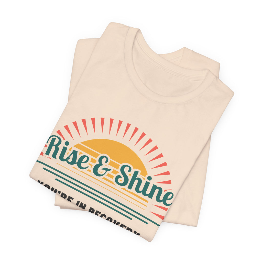 Rise and Shine PACU Nurse Retro Sunrise Tee