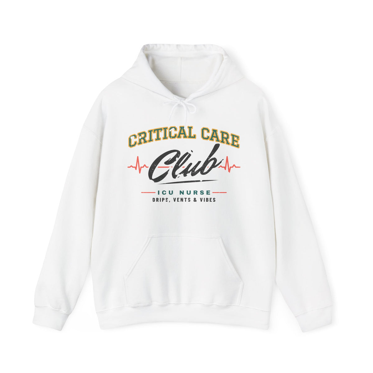 Critical Care Club ICU Nurse Hoodie