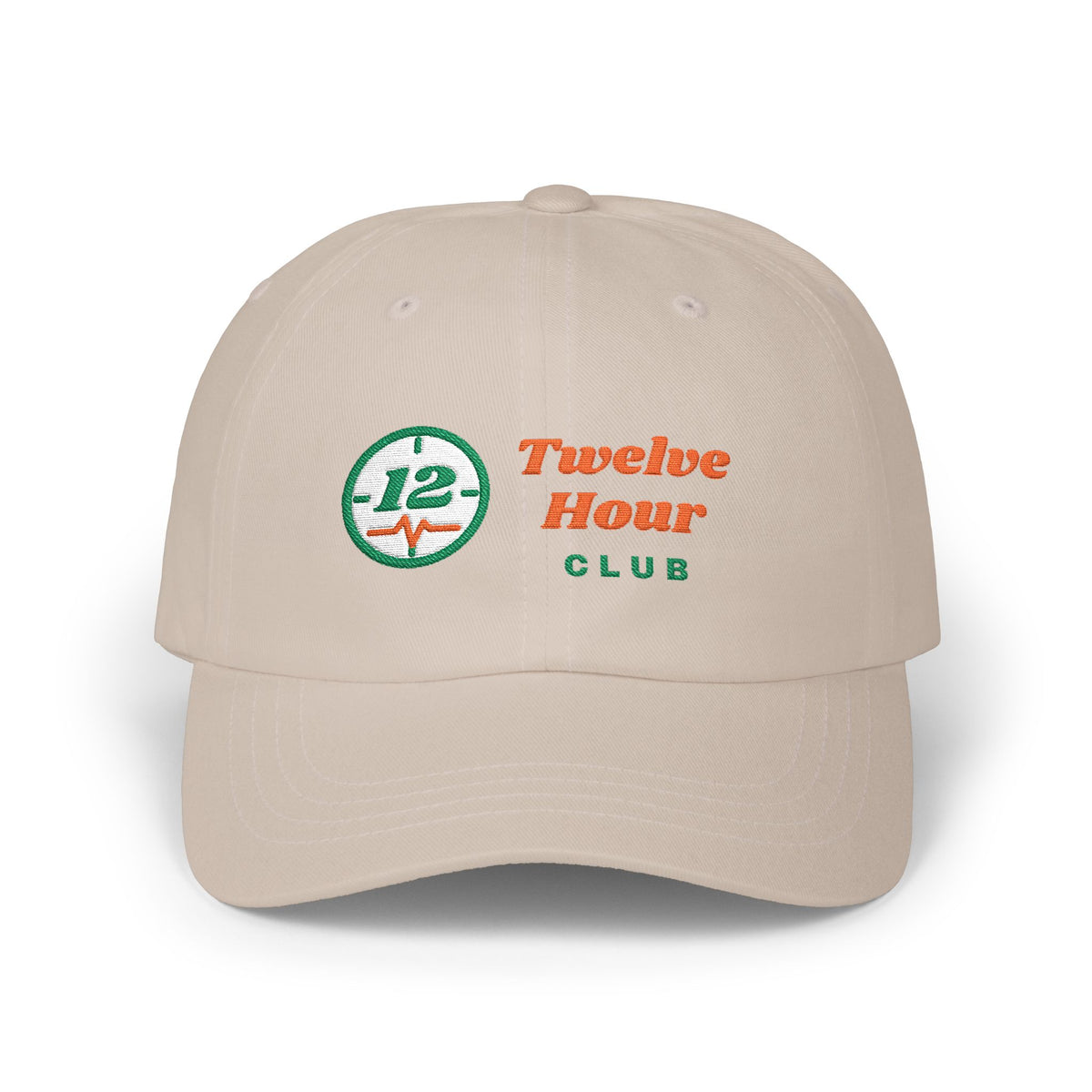 Twelve Hour Club Embroidered Dad Hat