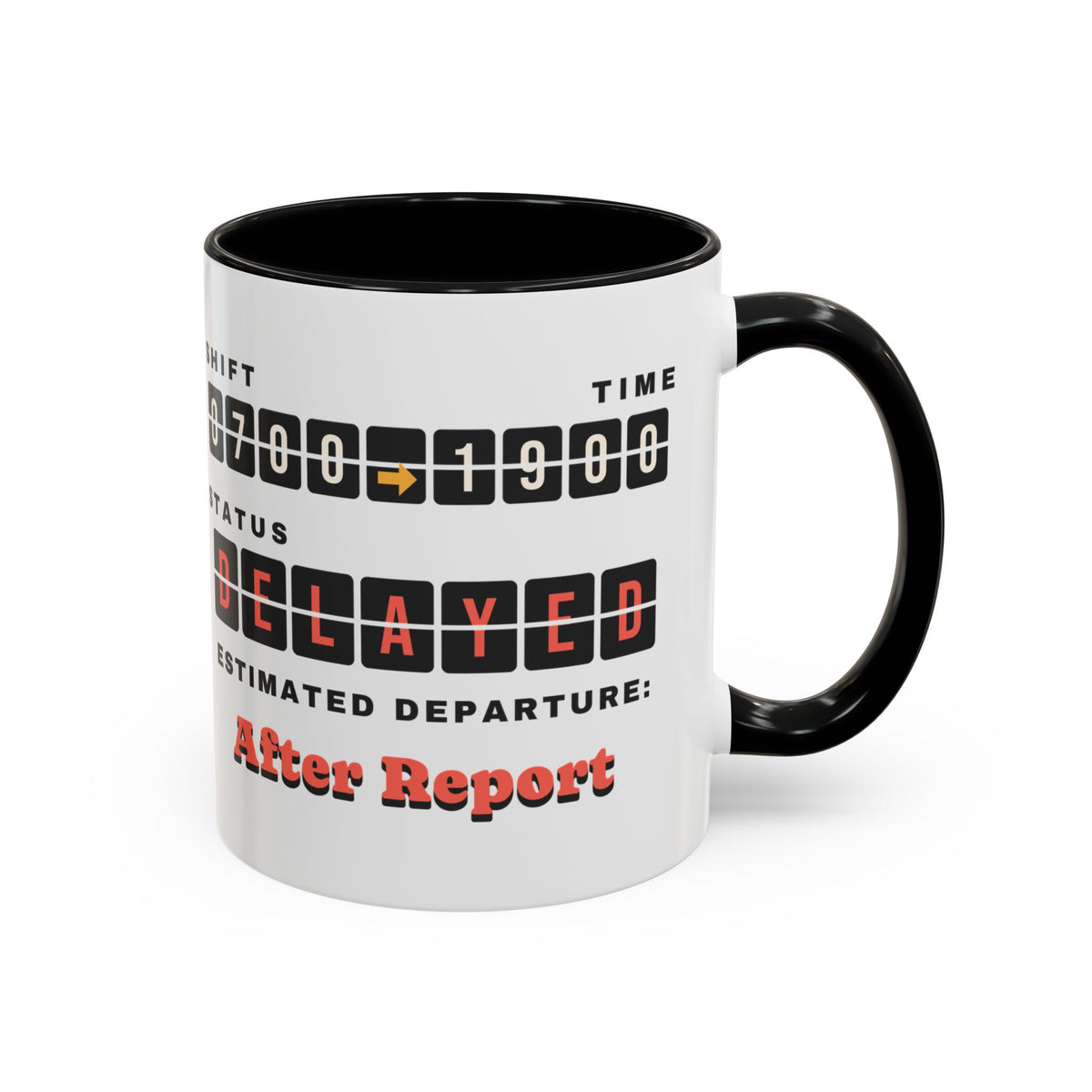 Shift Status Delayed Funny Nurse Mug