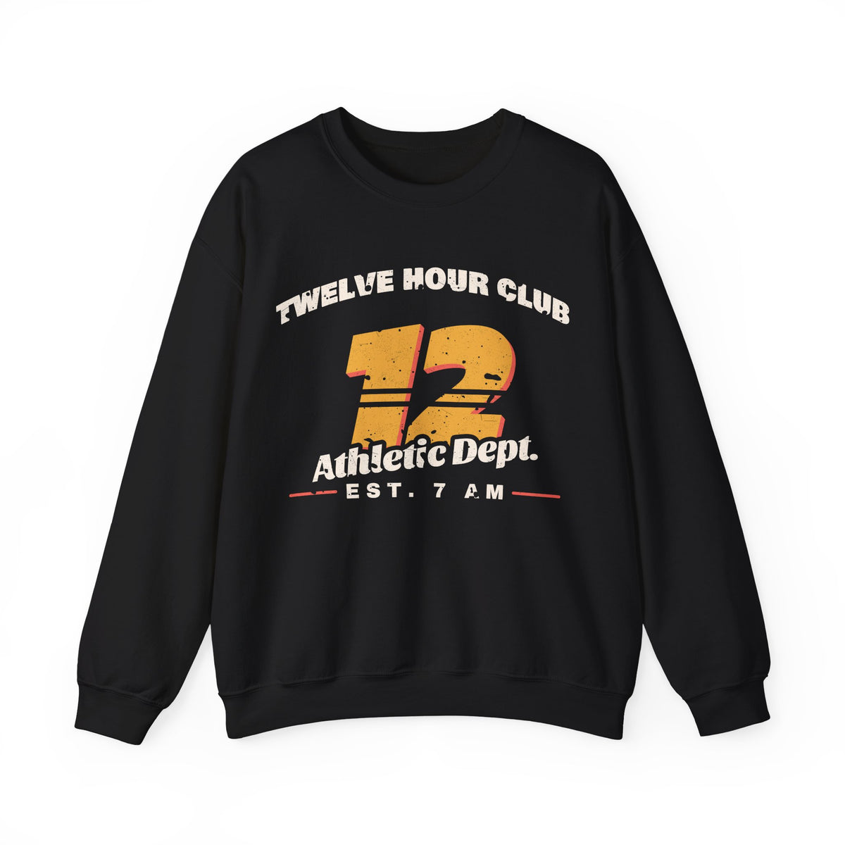 Twelve Hour Club Athletic Dept Nurse Crewneck Sweatshirt