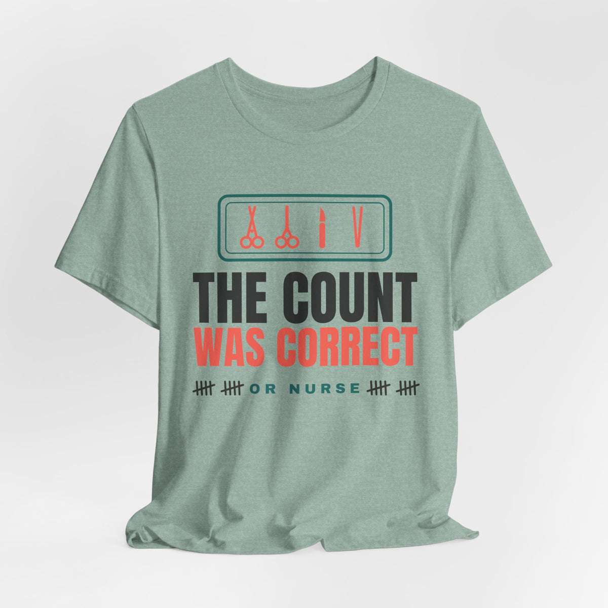 The Count Was Correct OR Nurse Tee