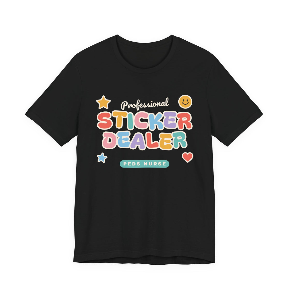 Professional Sticker Dealer Peds Nurse Tee