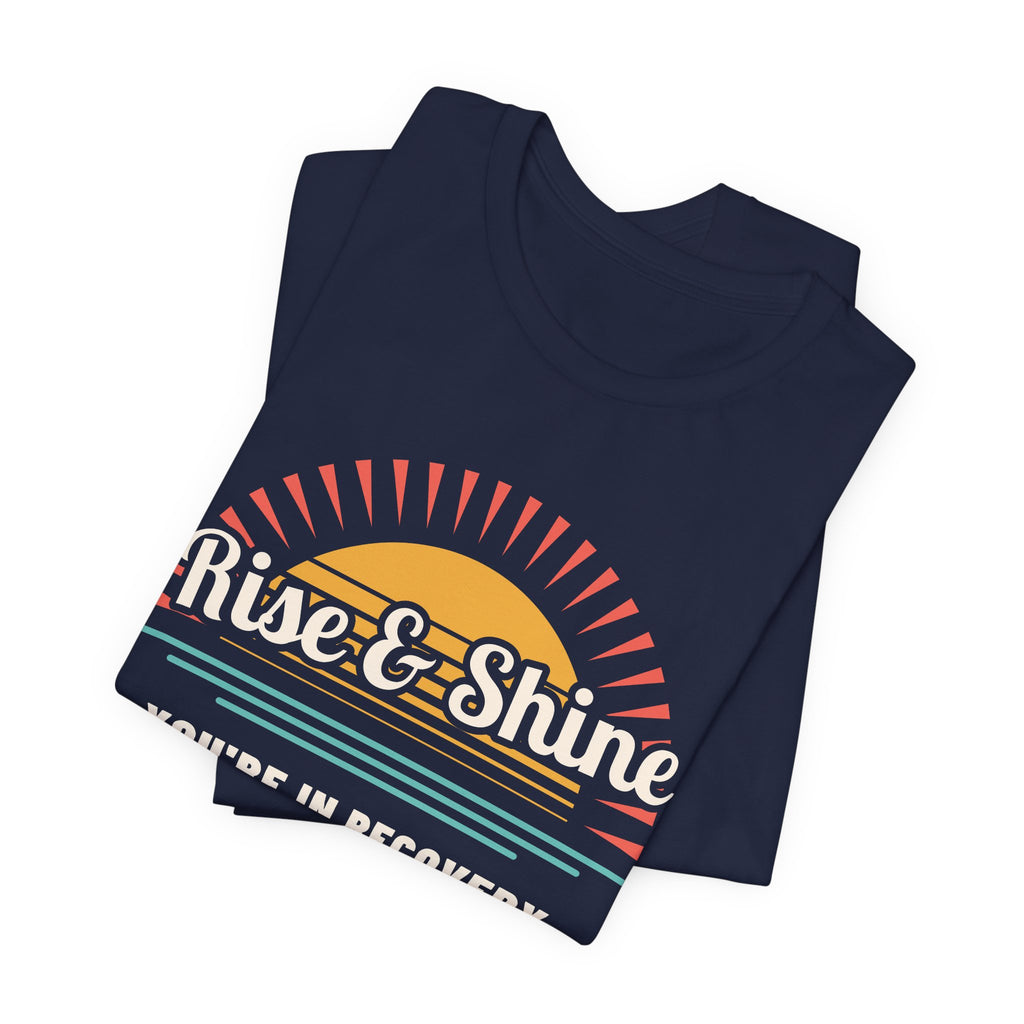 Rise and Shine PACU Nurse Retro Sunrise Tee