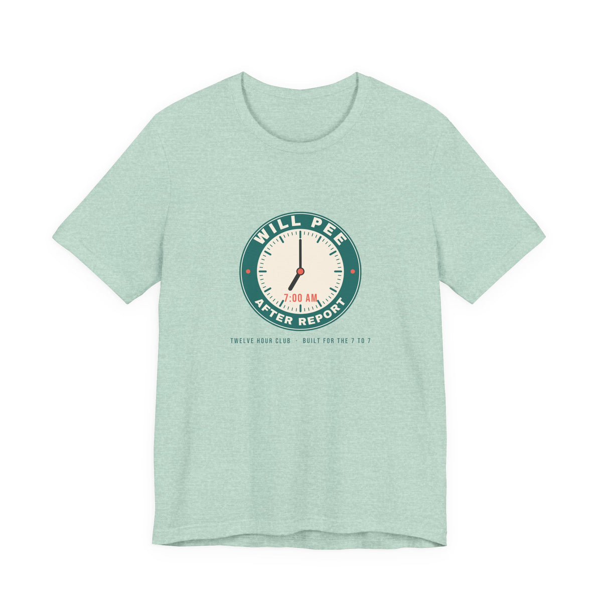 Will Pee After Report Tee