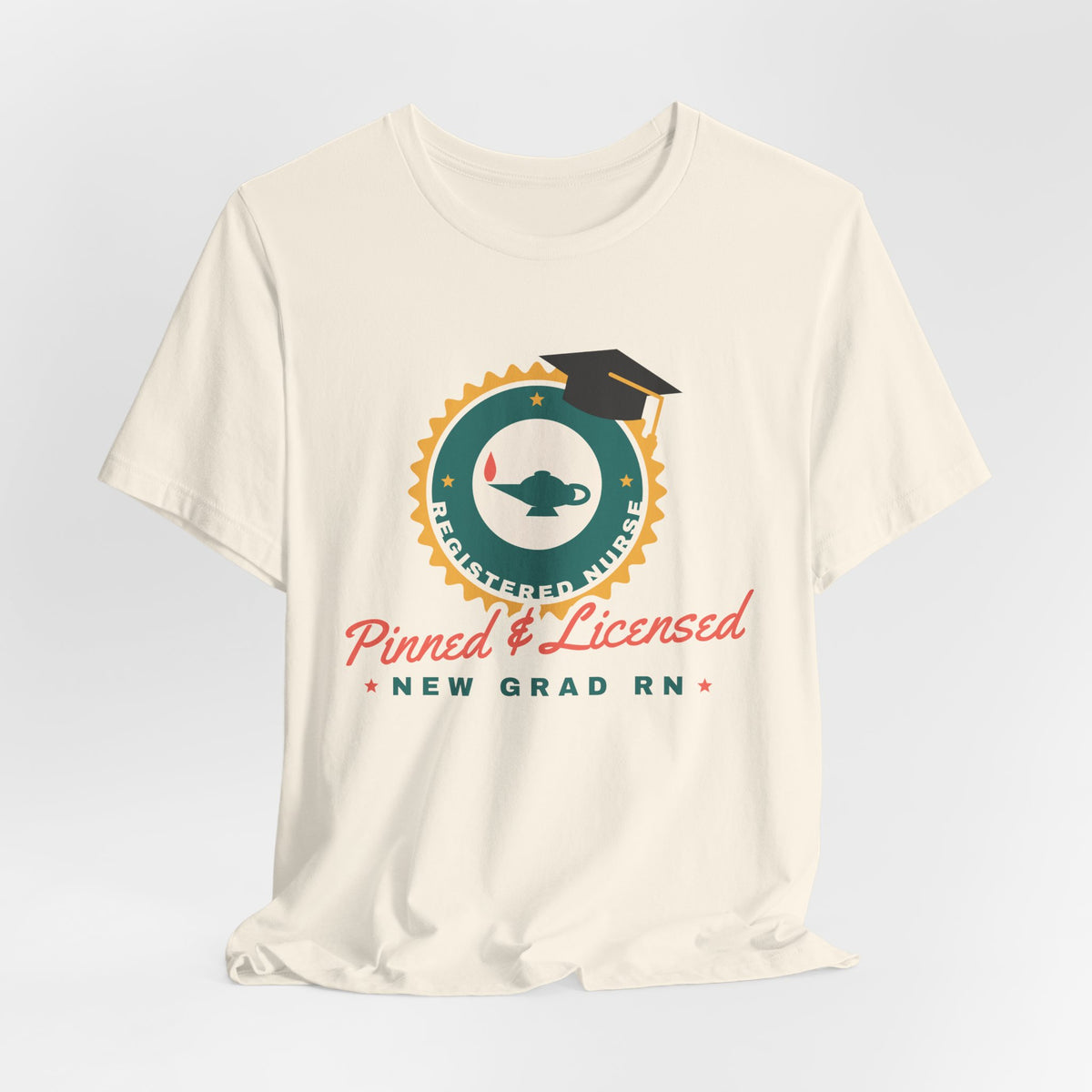 Pinned and Licensed New Grad RN Tee