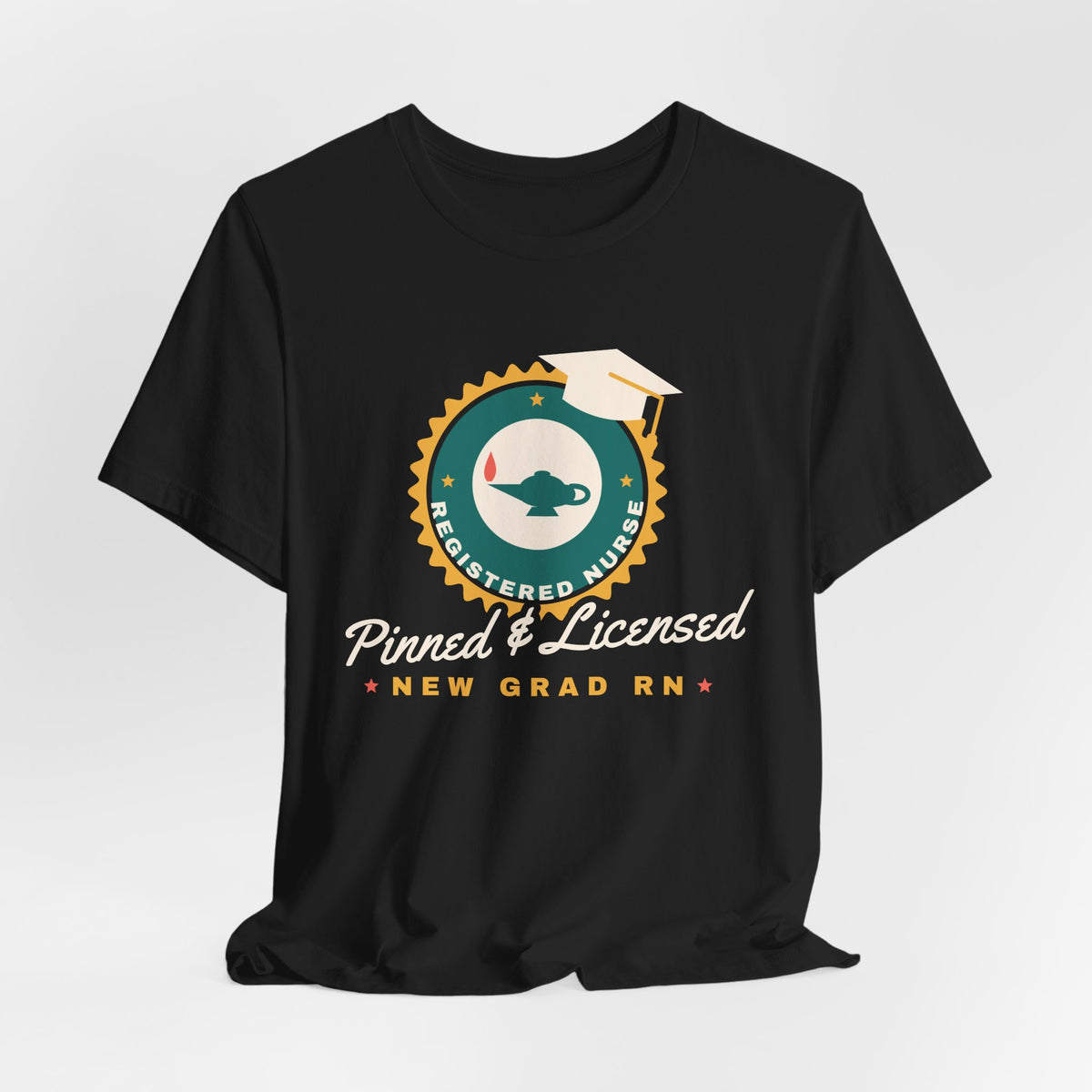 Pinned and Licensed New Grad RN Tee
