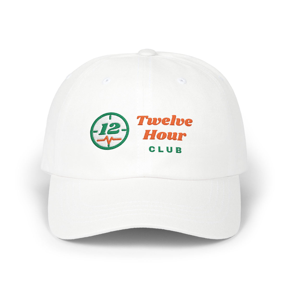 Twelve Hour Club Embroidered Dad Hat