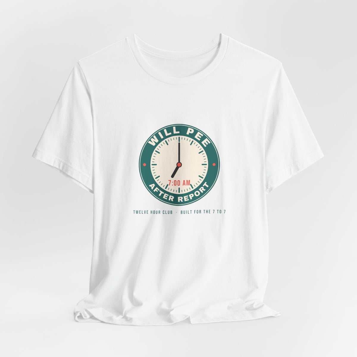 Will Pee After Report Tee