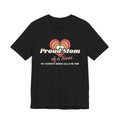 Proud Mom of a Nurse Retro Hearts Tee