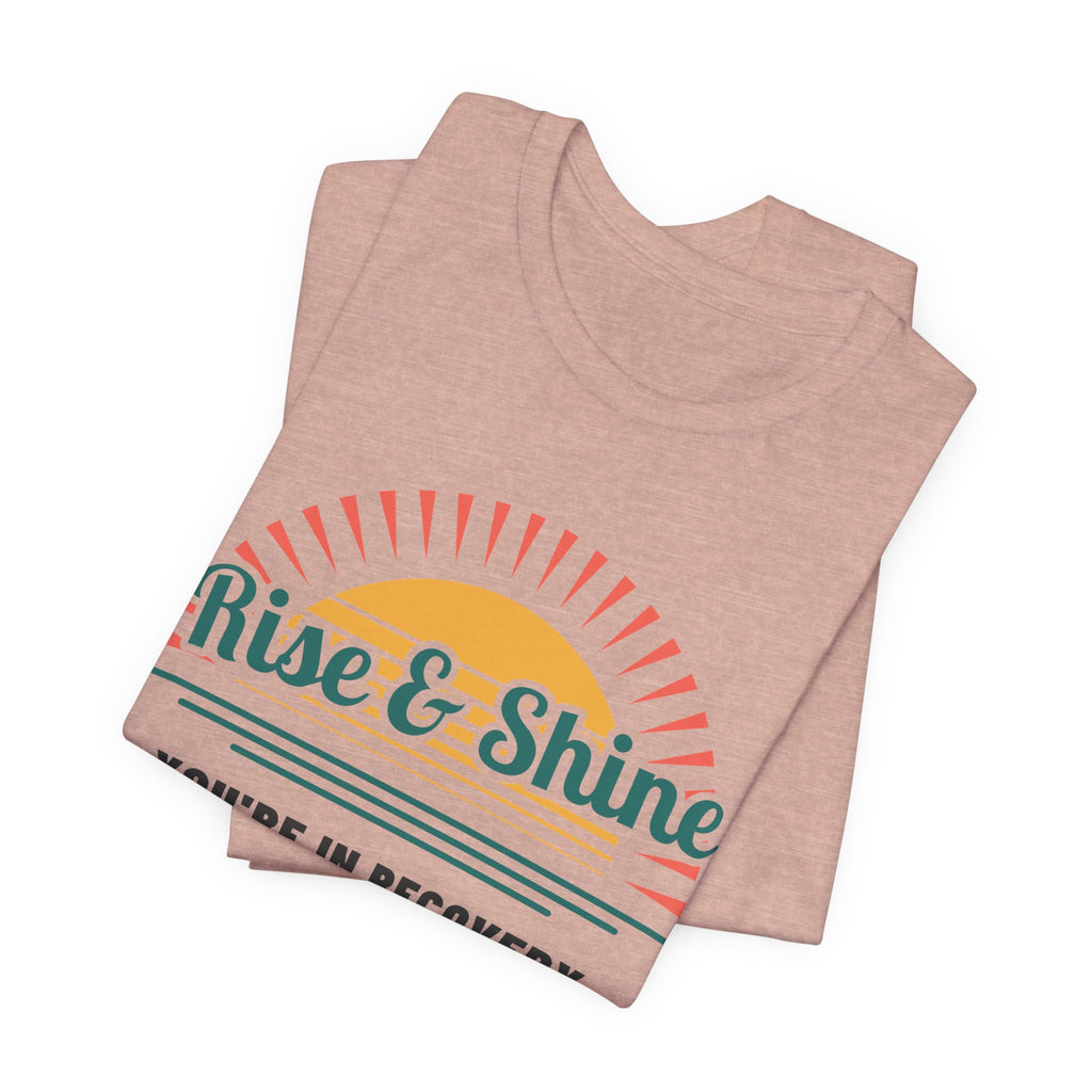 Rise and Shine PACU Nurse Retro Sunrise Tee