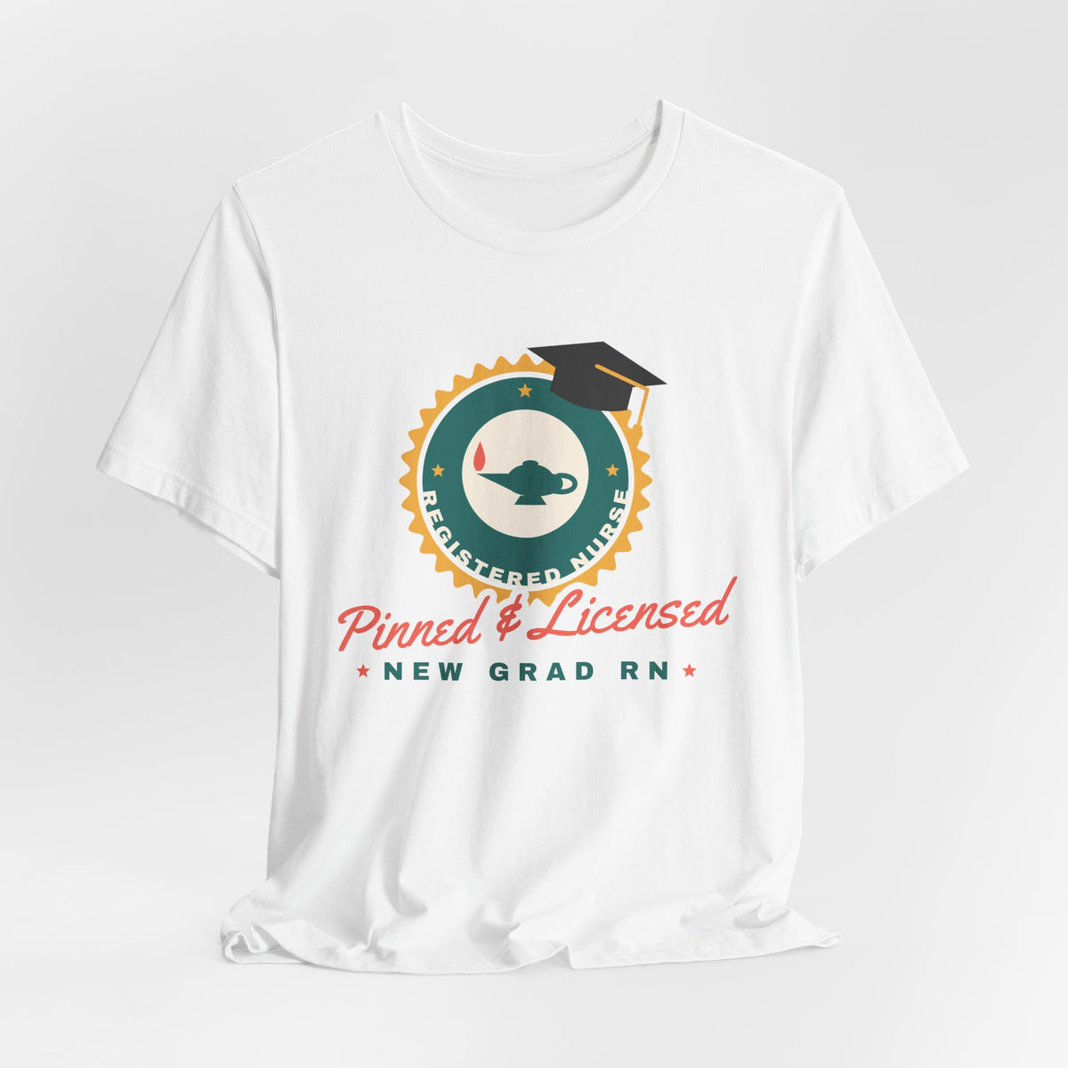Pinned and Licensed New Grad RN Tee