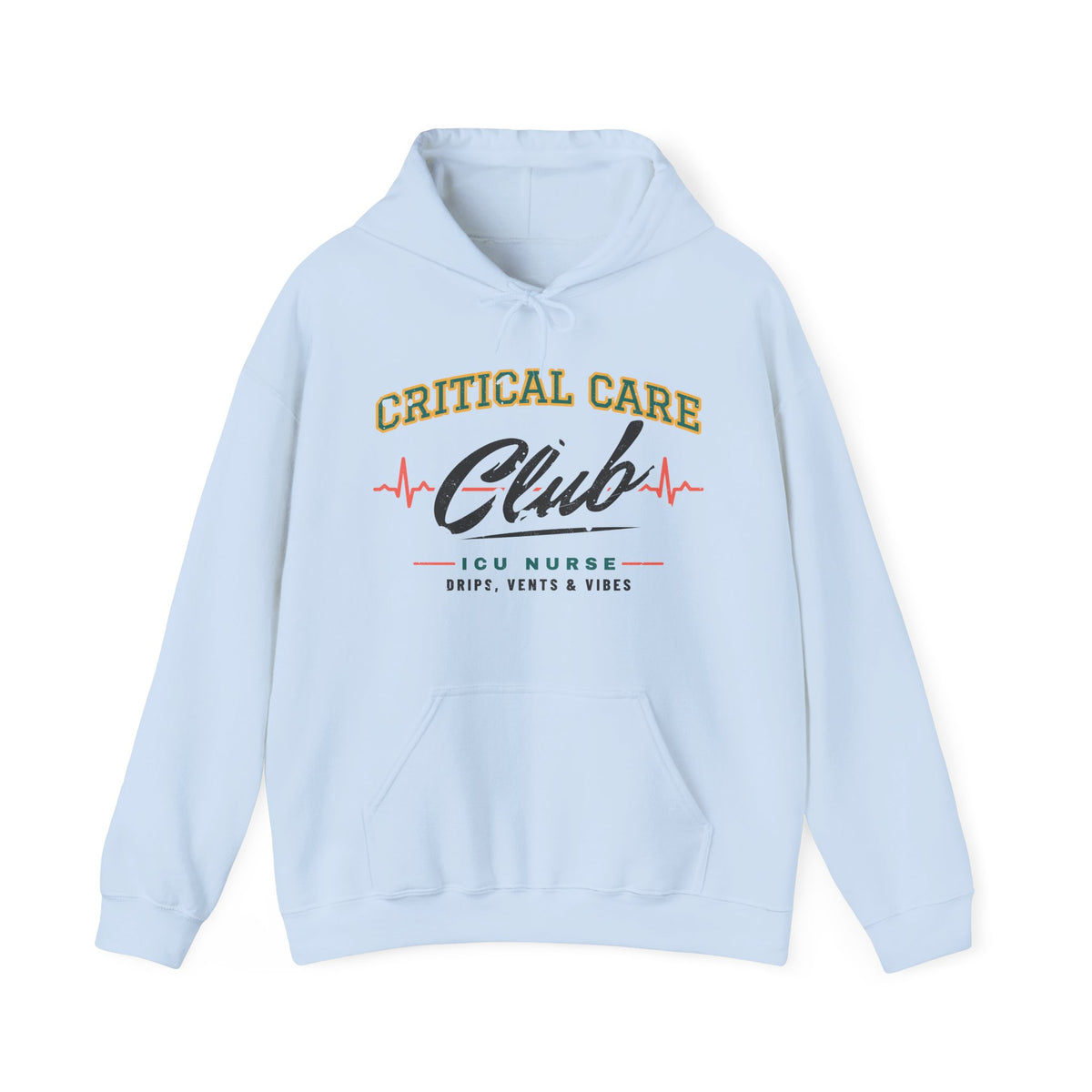 Critical Care Club ICU Nurse Hoodie