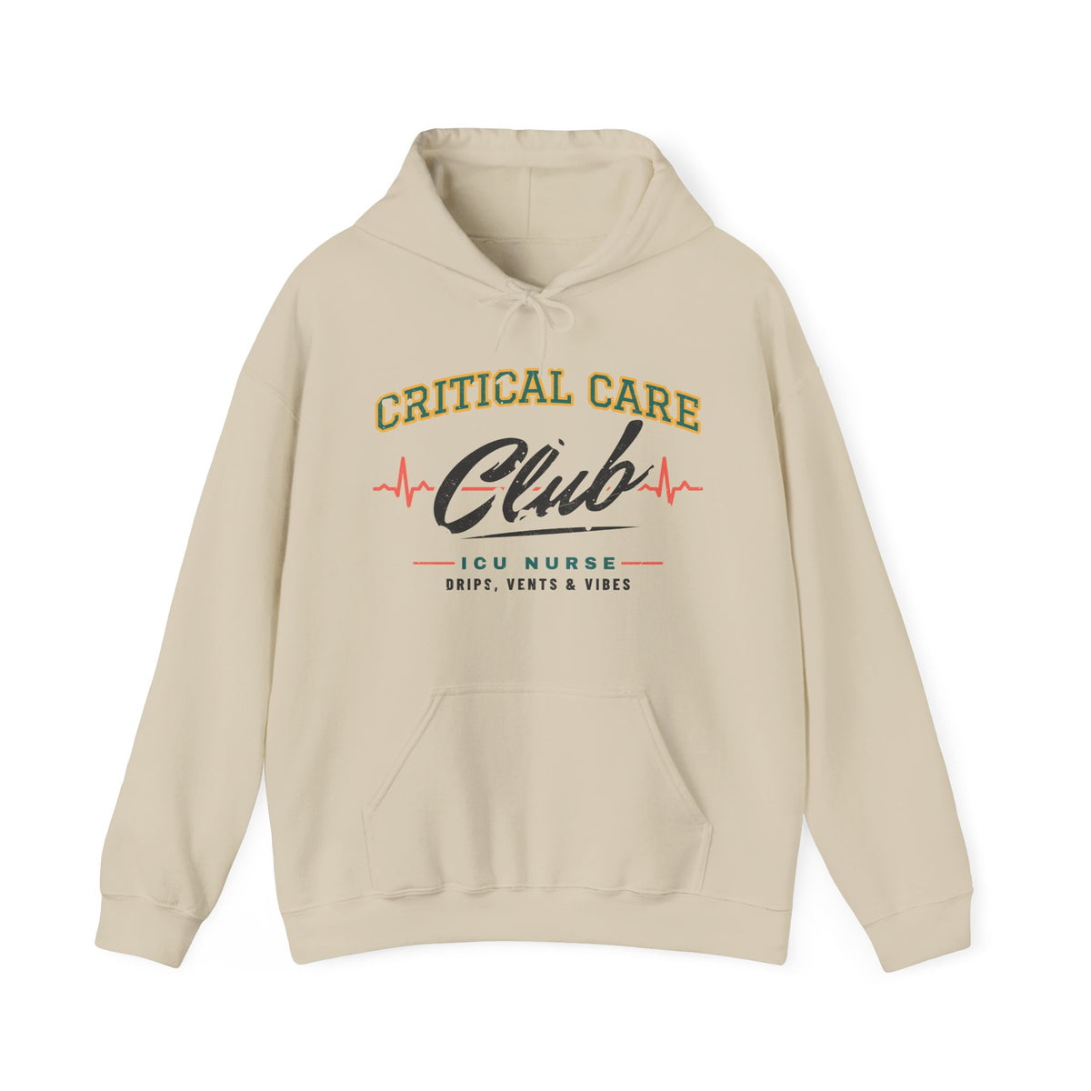 Critical Care Club ICU Nurse Hoodie