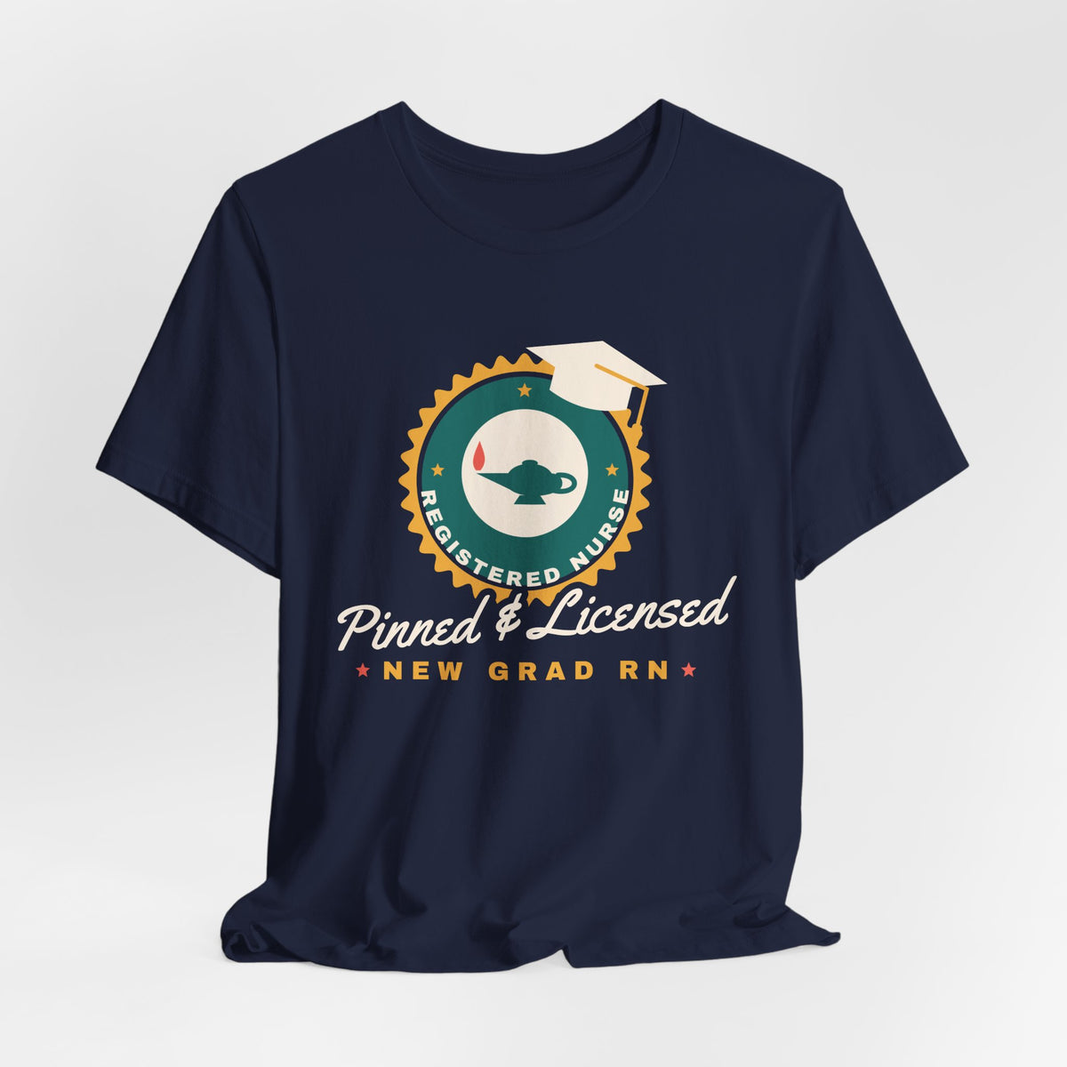 Pinned and Licensed New Grad RN Tee
