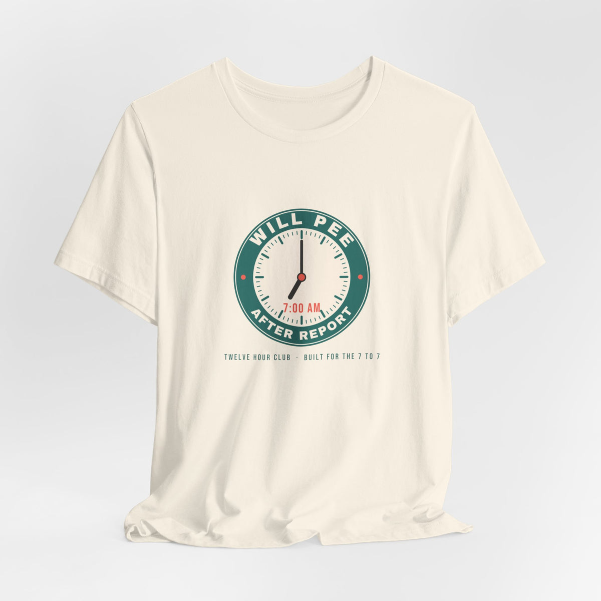 Will Pee After Report Tee