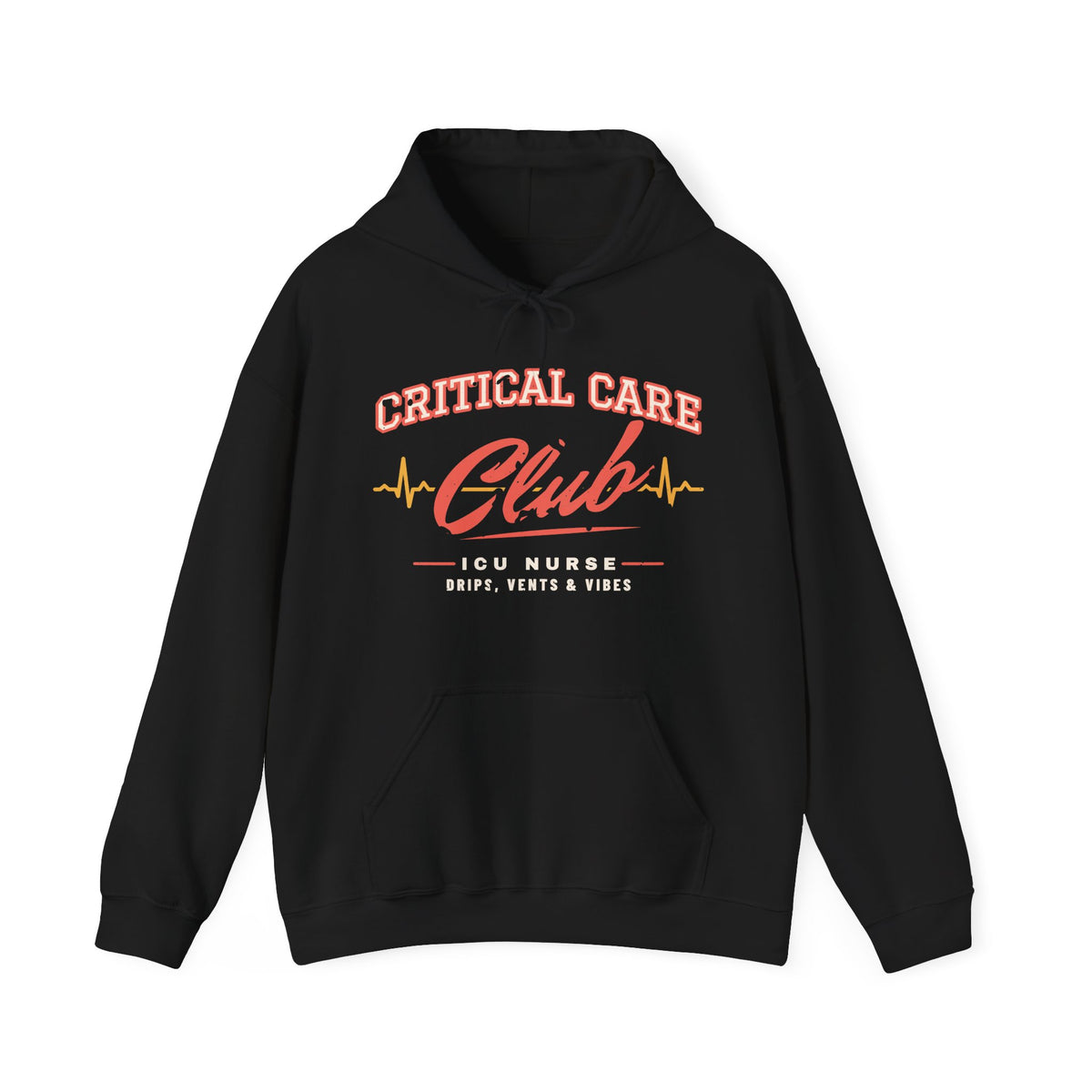 Critical Care Club ICU Nurse Hoodie