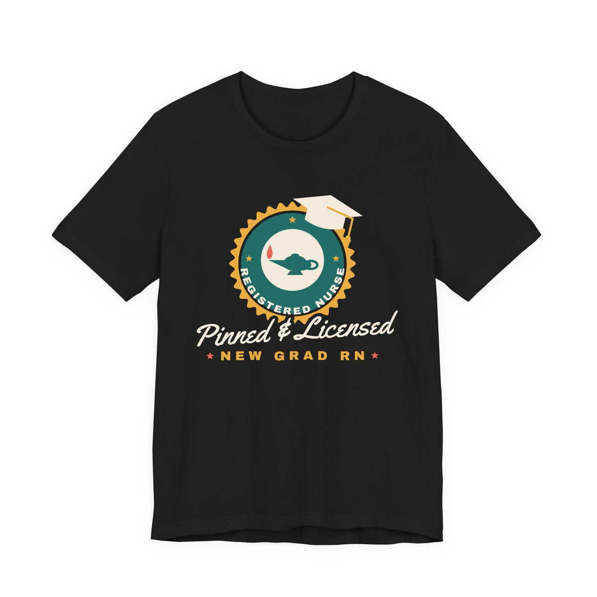 Pinned and Licensed New Grad RN Tee