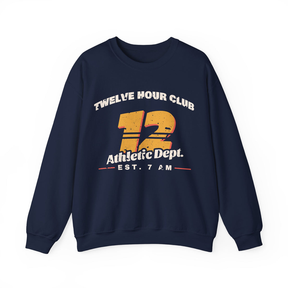 Twelve Hour Club Athletic Dept Nurse Crewneck Sweatshirt