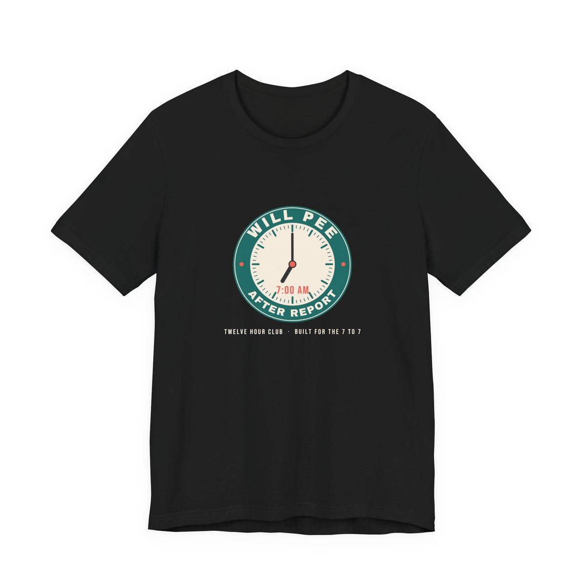 Will Pee After Report Tee