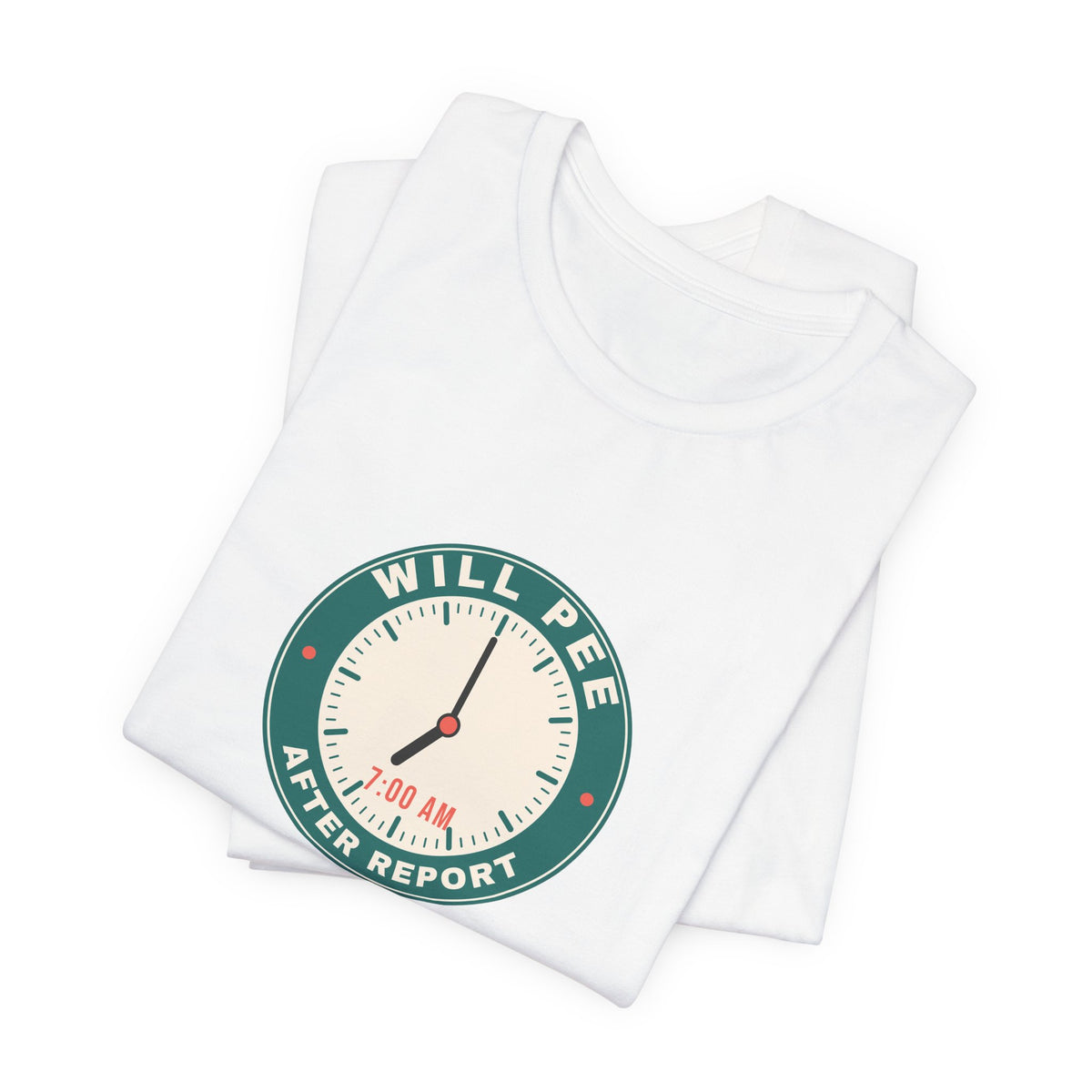 Will Pee After Report Tee