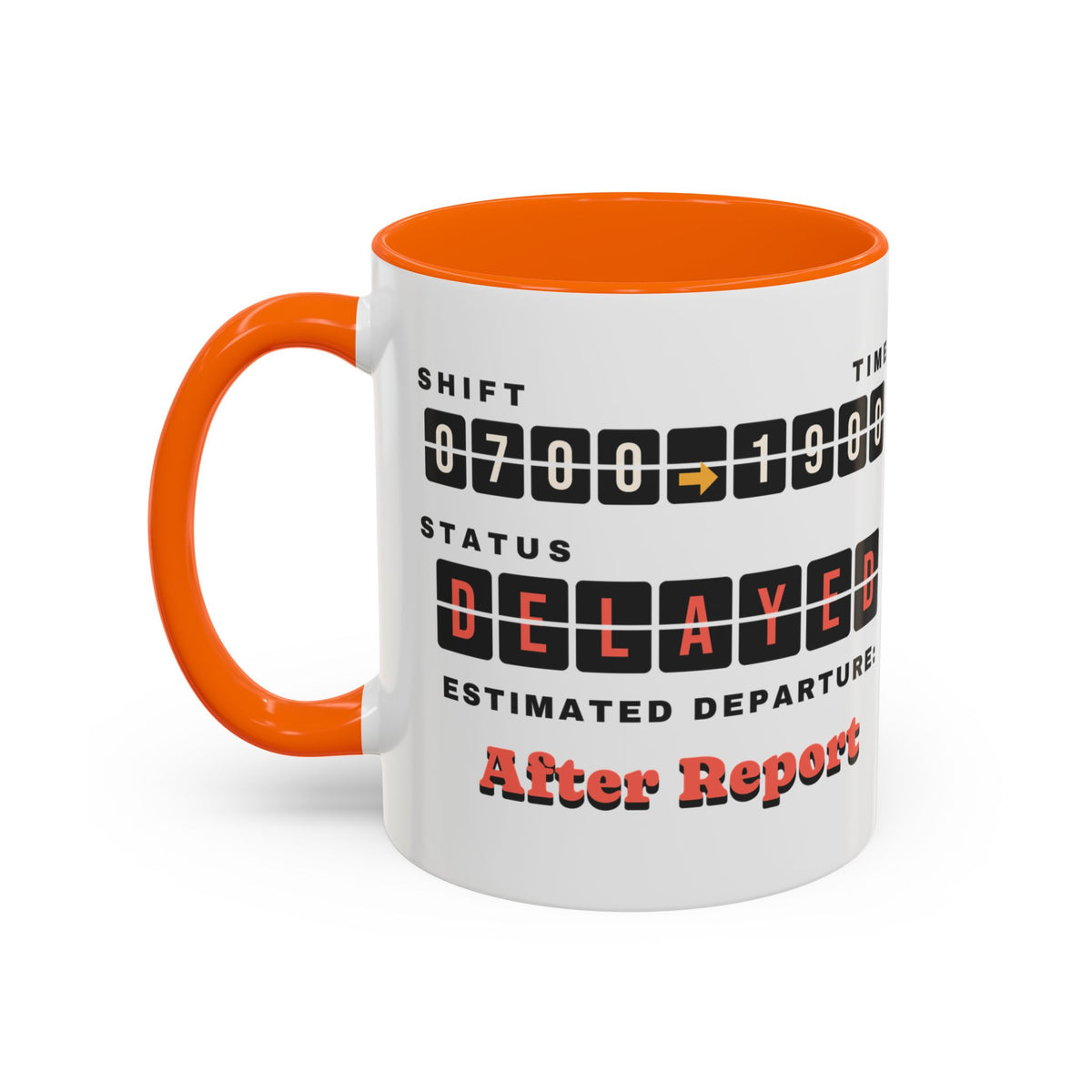 Shift Status Delayed Funny Nurse Mug