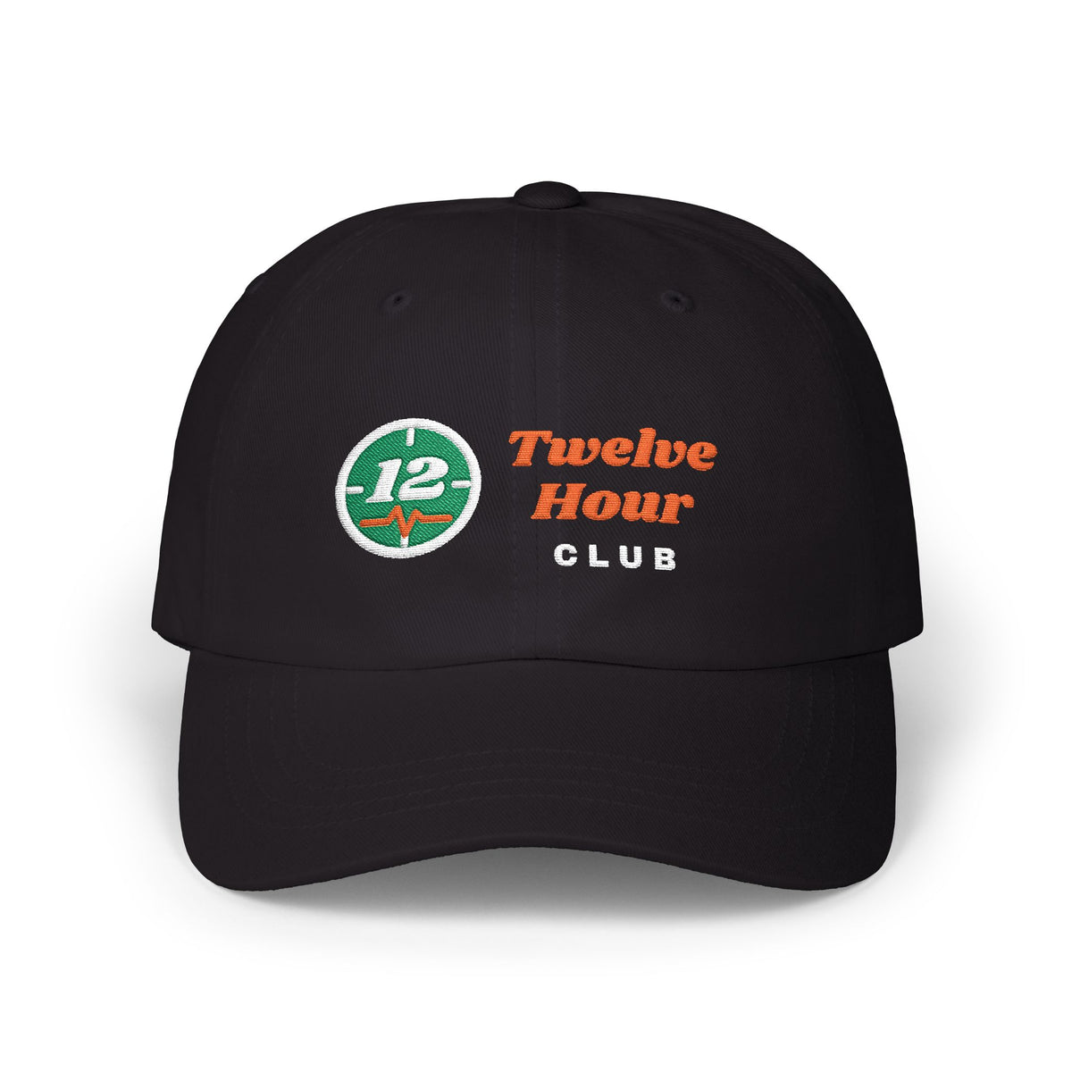 Twelve Hour Club Embroidered Dad Hat