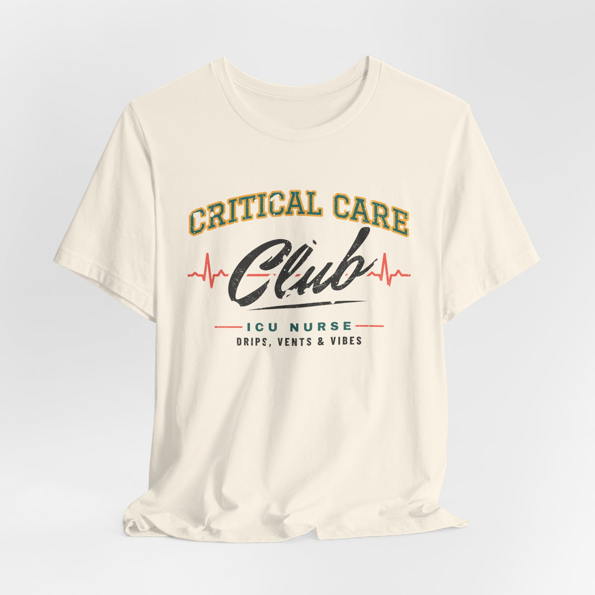 Critical Care Club ICU Nurse Tee