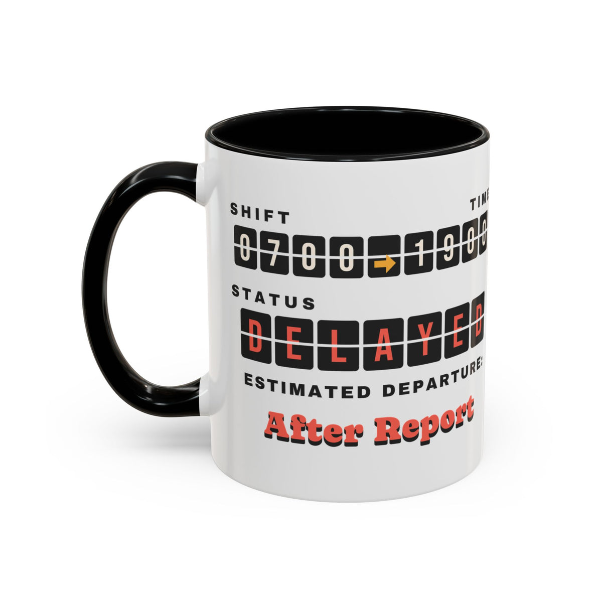 Shift Status Delayed Funny Nurse Mug