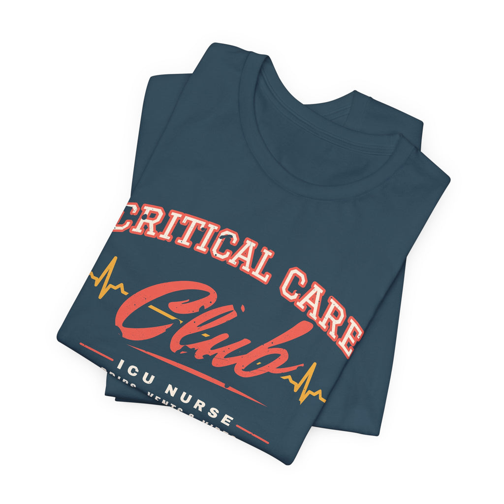 Critical Care Club ICU Nurse Tee
