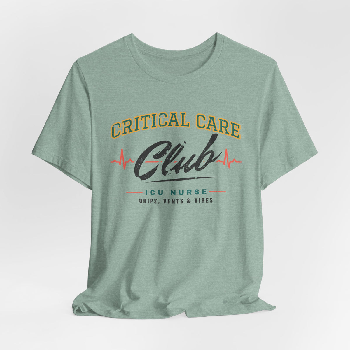 Critical Care Club ICU Nurse Tee
